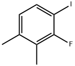 1，2-Dimethyl-3-fluoro-4-iodobenzene Chemische Struktur