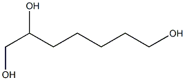 1，2，7-Heptanetriol Chemical Structure