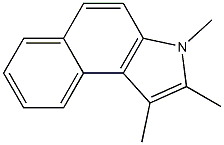 1，2，3-Trimetyl-1H-Benzo[e]Indole Chemical Structure