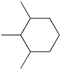 1，2，3-Trimethylcyclohexane Chemical Structure