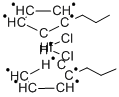 1，1'-Dipropylhafnocene Dichloride Chemical Structure