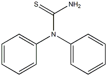 1，1-Diphenyl-2-thiourea Chemische Struktur