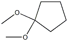 1，1-Dimethoxycyclopentane Chemische Struktur