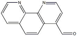 1，10-Phenanthroline-4-carboxaldehyde التركيب الكيميائي