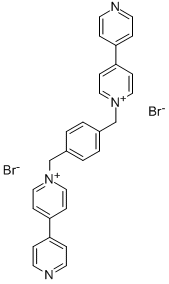 1，1'-[1，4-Phenylenebis(methylene)]bis(4，4'-bipyridinium) Dibromide Chemical Structure