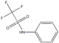 1，1，1-Trifluoro-N-phenylmethanesulfonamide 化学構造