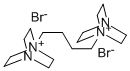 1，1'-(Butane-1，4-diyl)bis[4-aza-1-azoniabicyclo[2.2.2]octane] Dibromide 化学構造