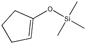 1-(Trimethylsilyloxy)cyclopentene Chemische Struktur