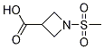 1-(Methylsulfonyl)-3-azetidinecarboxylic Acid Chemical Structure