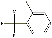 1-(Chlorodifluoromethyl)-2-Fluorobenzene 化学構造