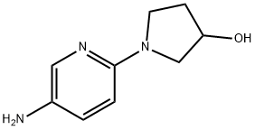 1-(5-amino-2-pyridinyl)-3-pyrrolidinol Chemical Structure