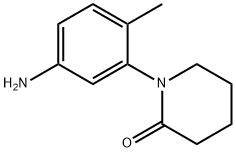 1-(5-amino-2-methylphenyl)piperidin-2-one Chemische Struktur