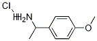 1-(4-Methoxyphenyl)ethylamine Hydrochloride Chemische Struktur