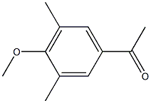 1-(4-Methoxy-3，5-Dimethylphenyl)Ethanone Chemical Structure