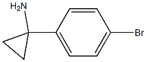 1-(4-Bromophenyl)cyclopropanamine التركيب الكيميائي