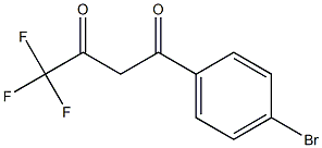 1-(4-Bromophenyl)-4，4，4-trifluorobutane-1，3-dione Chemical Structure