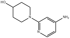 1-(4-aminopyridin-2-yl)piperidin-4-ol Chemical Structure