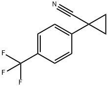 1-(4-(Trifluoromethyl)phenyl)cyclopropanecarbonitrile Chemische Struktur