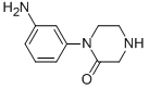 1-(3-Aminophenyl)piperazin-2-one Chemische Struktur