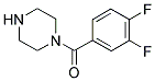 1-(3，4-Difluorobenzoyl)piperazine Chemical Structure