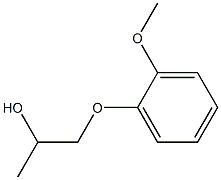 1-(2-Methoxyphenoxy)-2-propanol Chemical Structure