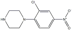 1-(2-Chloro-4-nitrophenyl)piperazine Chemical Structure