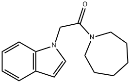 1-(2-azepan-1-yl-2-oxoethyl)-1h-indole Chemical Structure