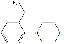 1-(2-Aminomethyl)phenyl-4-methylpiperazine التركيب الكيميائي