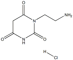 1-(2-aminoethyl)-1，3-diazinane-2，4，6-trione hydrochloride Chemical Structure