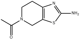 1-(2-Amino-6，7-dihydro-4H-thiazolo[5，4-c]pyridin-5-yl)-ethanone Chemical Structure