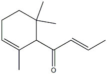 1-(2，6，6-Trimethyl-cyclohex-2-enyl)-but-2-en-1-one Chemical Structure