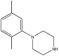 1-(2，5-Dimethylphenyl)piperazine Chemical Structure