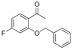 1-(2-(benzyloxy)-4-fluorophenyl)ethanone Chemical Structure