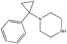 1-(1-Phenylcyclopropyl)piperazine Chemical Structure