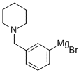 [3-(1-Piperidinylmethyl)phenyl]magnesium bromide Chemical Structure