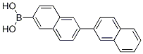 [2，2'-Binaphthalen]-6-ylboronic Acid 化学構造