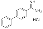 [1，1'-Biphenyl]-4-carboximidamide hydrochloride Chemical Structure