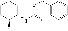 [(1S，2S)-2-Hydroxycyclohexyl]carbamic Acid Phenylmethyl Ester 化学構造