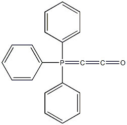 (Triphenylphosphoranylidene)ketene 化学構造