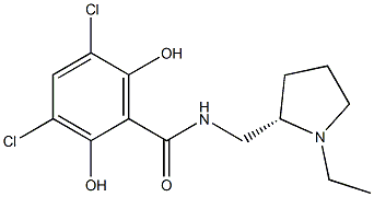 (S)-O-Desmethylraclopride التركيب الكيميائي