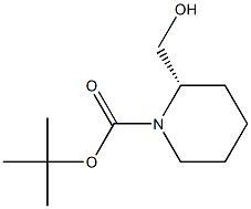 (S)-N-Boc-piperidine-2-methanol Chemische Struktur