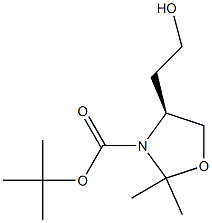 (S)-N-Boc-4-(2-hydroxyethyl)-2，2-dimethyloxazolidine Chemical Structure