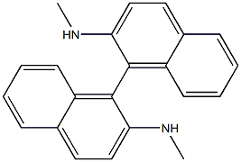 (S)-N，N'-Dimethyl-1，1'-binaphthyldiamine Chemical Structure