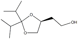 (S)-4-(2-Hydroxyethyl)-2，2-diisopropyl-1，3-dioxolane Chemical Structure