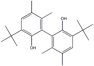 (S)-3，3'-Di-tert-butyl-5，5'，6，6'-tetramethylbiphenyl-2，2'-diol Chemical Structure