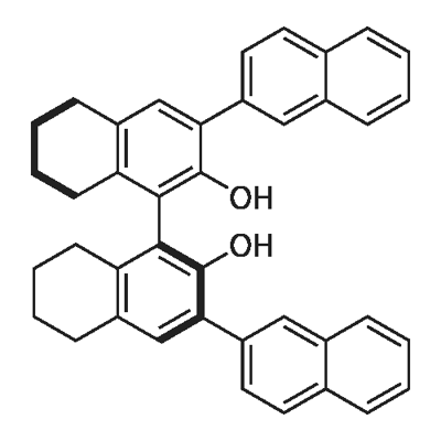 (S)-3，3'-Bis(2-naphthyl)-5，5'，6，6'，7，7'，8，8'-octahydro-1，1'-bi-2，2'-naphthol Chemical Structure