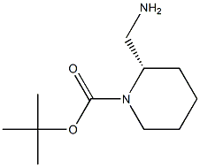 (S)-2-(Aminomethyl)-1-Boc-piperidine 化学構造