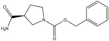 (S)-1-Cbz-3-pyrrolidinecarboxamide Chemical Structure