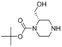 (S)-1-Boc-2-(Hydroxymethyl)piperazine 化学構造