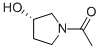 (S)-1-Acetyl-3-hydroxypyrrolidine Chemical Structure